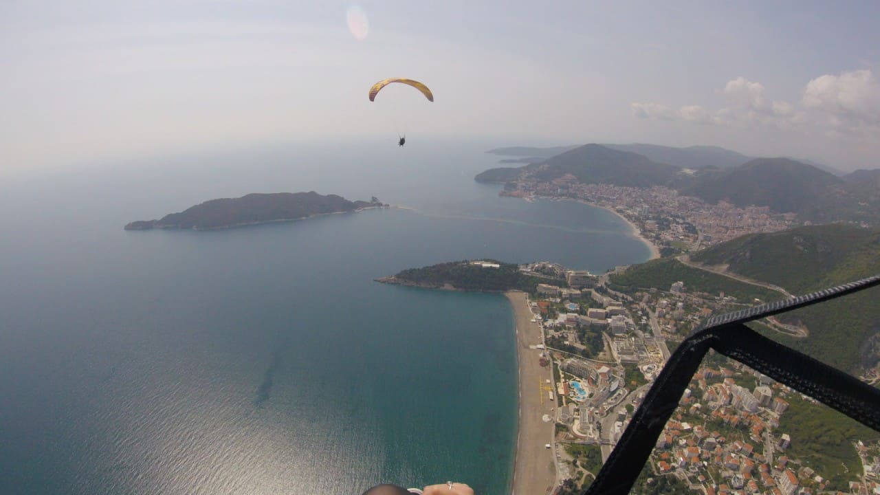paragliding montenegro Buljarica camp G0022216